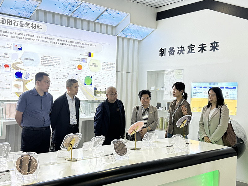 我中心组织江西宁新材赴北京石墨烯研究院技术交流合作