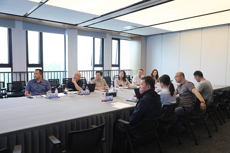 我中心组织江西宁新材赴北京石墨烯研究院技术交流合作